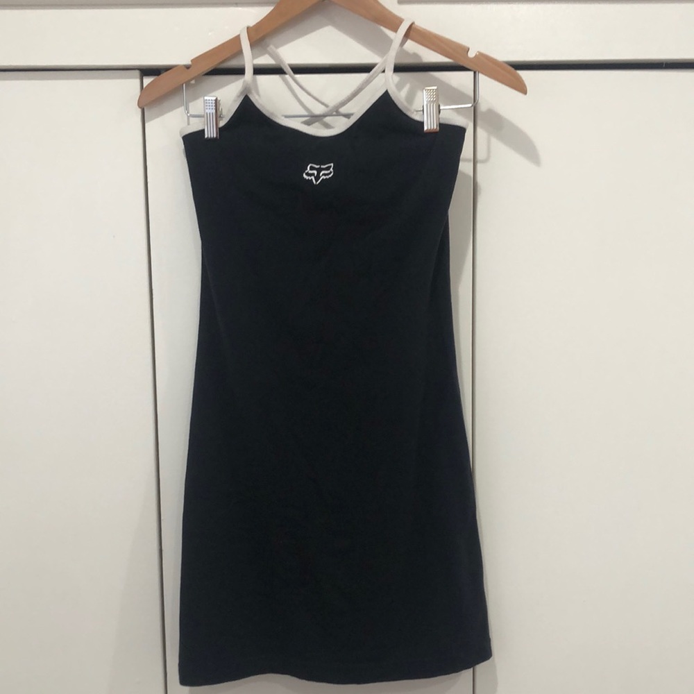 Fox black dress